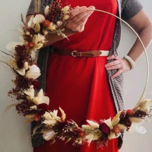 Conserver sa couronne de fleurs séchées