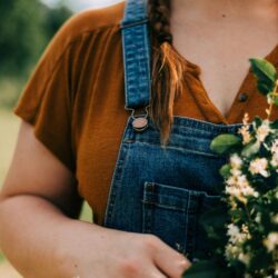 Cueillette de plantes sauvages