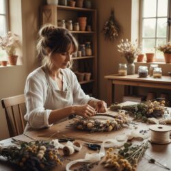 Stéréotype artisanat floral