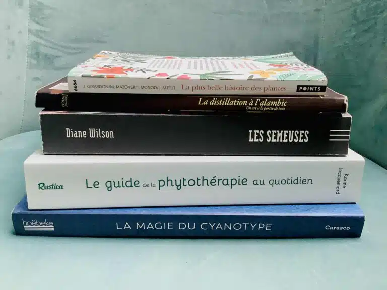5 livres sur les plantes